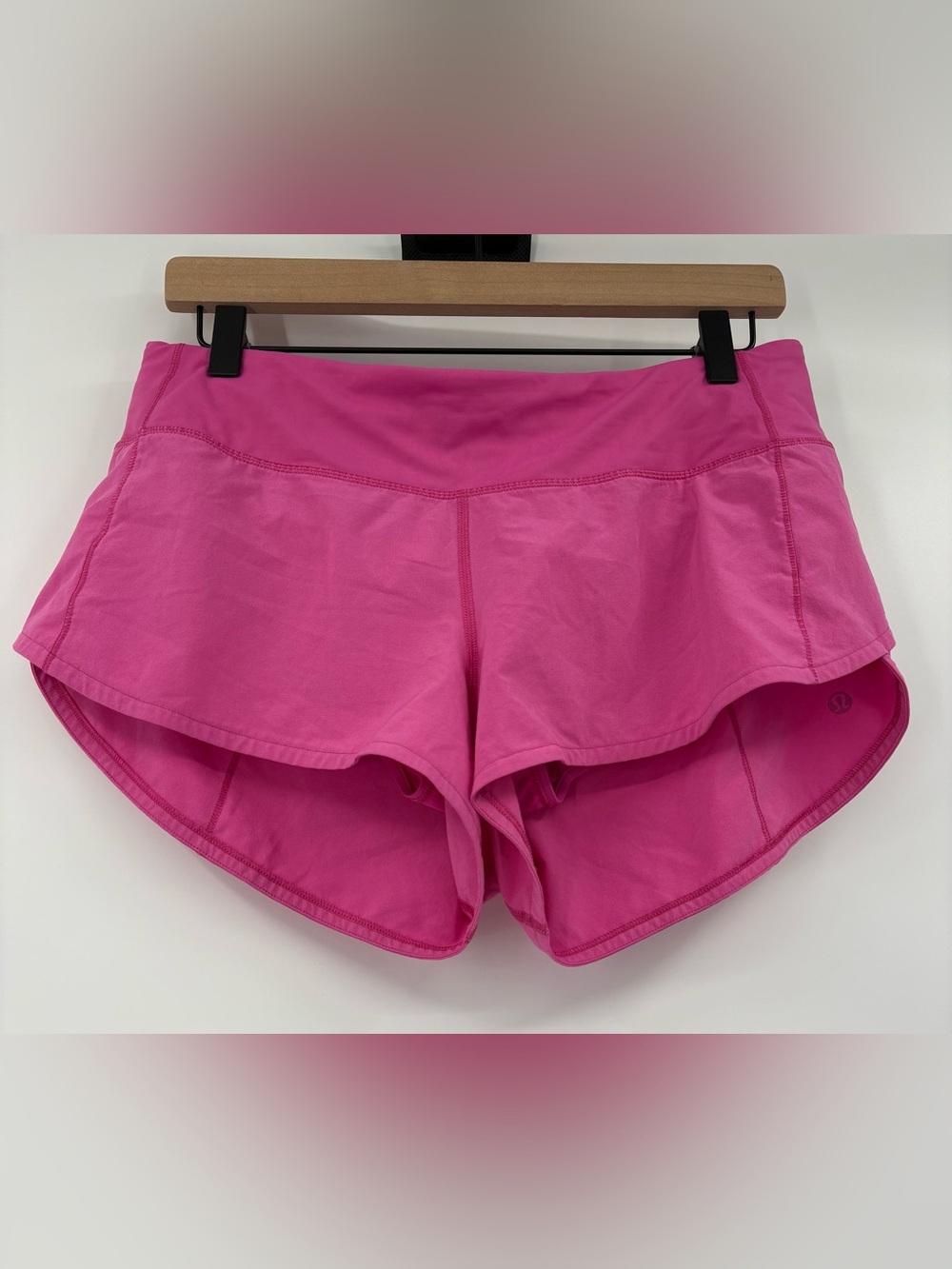 Lululemon Speed Up Short 2.5” Pink Size 8 Running Athletic Lined Zip Pocket - Picture 6 of 14